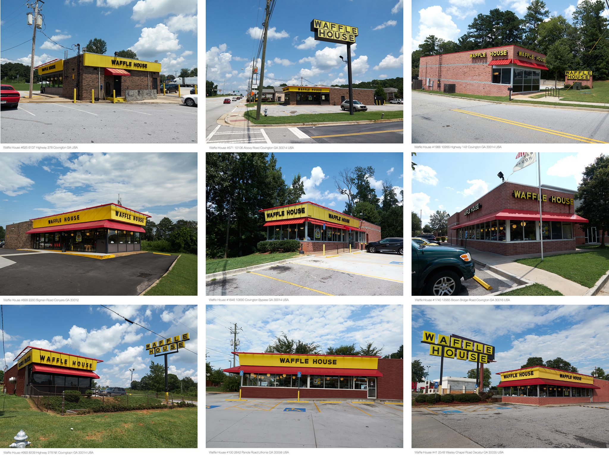 Richard Ansett — Sequences — Waffle House Index